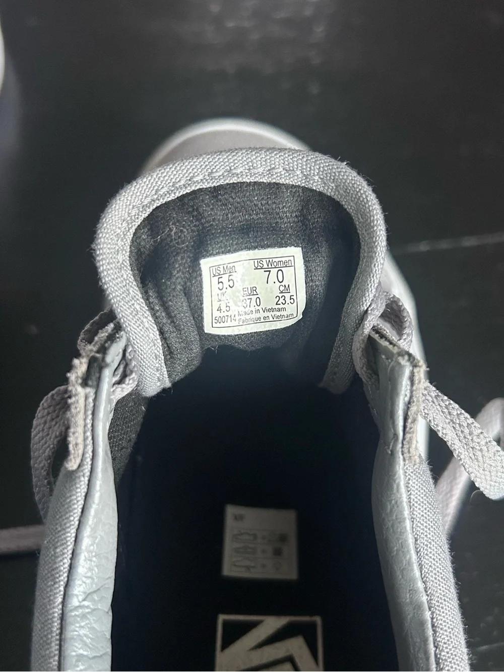 Vans Unisex Sneakers - W Size 7.0 M Size 5.5 - Picture 6 of 7